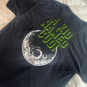 Black & green A Kid Named Cuii band tee